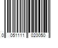 Barcode Image for UPC code 0051111020050