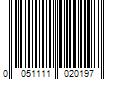 Barcode Image for UPC code 0051111020197