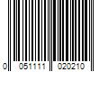 Barcode Image for UPC code 0051111020210. Product Name: 3M Filtrete 18x24x1 Air Filter  MPR 1500 MERV 12  Allergen  Bacteria and Virus  1 Filter
