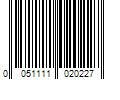 Barcode Image for UPC code 0051111020227