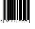 Barcode Image for UPC code 0051111020272