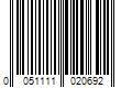 Barcode Image for UPC code 0051111020692