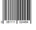 Barcode Image for UPC code 0051111024454