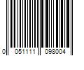 Barcode Image for UPC code 0051111098004