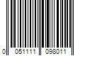 Barcode Image for UPC code 0051111098011