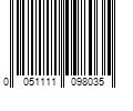 Barcode Image for UPC code 0051111098035