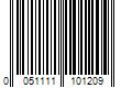 Barcode Image for UPC code 0051111101209