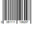 Barcode Image for UPC code 0051111106297