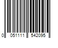 Barcode Image for UPC code 0051111542095