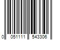 Barcode Image for UPC code 0051111543306