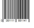 Barcode Image for UPC code 0051111551141