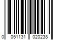 Barcode Image for UPC code 0051131020238. Product Name: 3M PAPER SAND IMP 1500 MICRO FINE 5 1/2X 9 50/SL