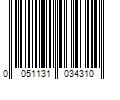 Barcode Image for UPC code 0051131034310