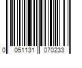 Barcode Image for UPC code 0051131070233