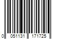 Barcode Image for UPC code 0051131171725