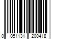 Barcode Image for UPC code 0051131200418