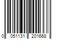 Barcode Image for UPC code 0051131201668