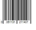 Barcode Image for UPC code 0051131211407