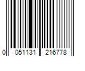 Barcode Image for UPC code 0051131216778