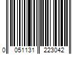 Barcode Image for UPC code 0051131223042