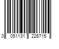 Barcode Image for UPC code 0051131226715