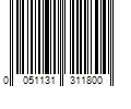 Barcode Image for UPC code 0051131311800