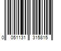 Barcode Image for UPC code 0051131315815