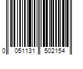 Barcode Image for UPC code 0051131502154