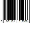 Barcode Image for UPC code 0051131612006