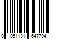 Barcode Image for UPC code 0051131647794