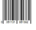 Barcode Image for UPC code 0051131851382