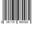 Barcode Image for UPC code 0051131980082