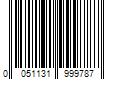 Barcode Image for UPC code 0051131999787