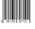 Barcode Image for UPC code 0051135807101