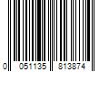 Barcode Image for UPC code 0051135813874