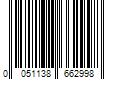 Barcode Image for UPC code 0051138662998