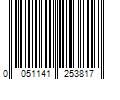 Barcode Image for UPC code 0051141253817