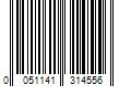 Barcode Image for UPC code 0051141314556