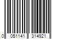 Barcode Image for UPC code 0051141314921