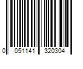 Barcode Image for UPC code 0051141320304