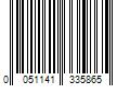 Barcode Image for UPC code 0051141335865