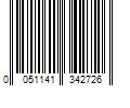 Barcode Image for UPC code 0051141342726