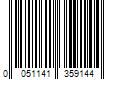 Barcode Image for UPC code 0051141359144