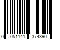 Barcode Image for UPC code 0051141374390