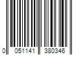 Barcode Image for UPC code 0051141380346