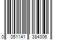 Barcode Image for UPC code 0051141384306