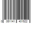 Barcode Image for UPC code 0051141401522