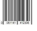 Barcode Image for UPC code 0051141412306