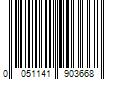 Barcode Image for UPC code 0051141903668