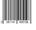 Barcode Image for UPC code 0051141905198